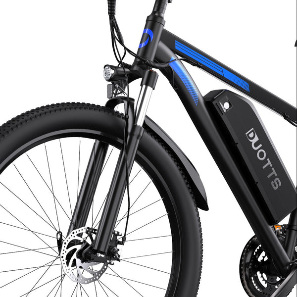 Range, lights, front fork